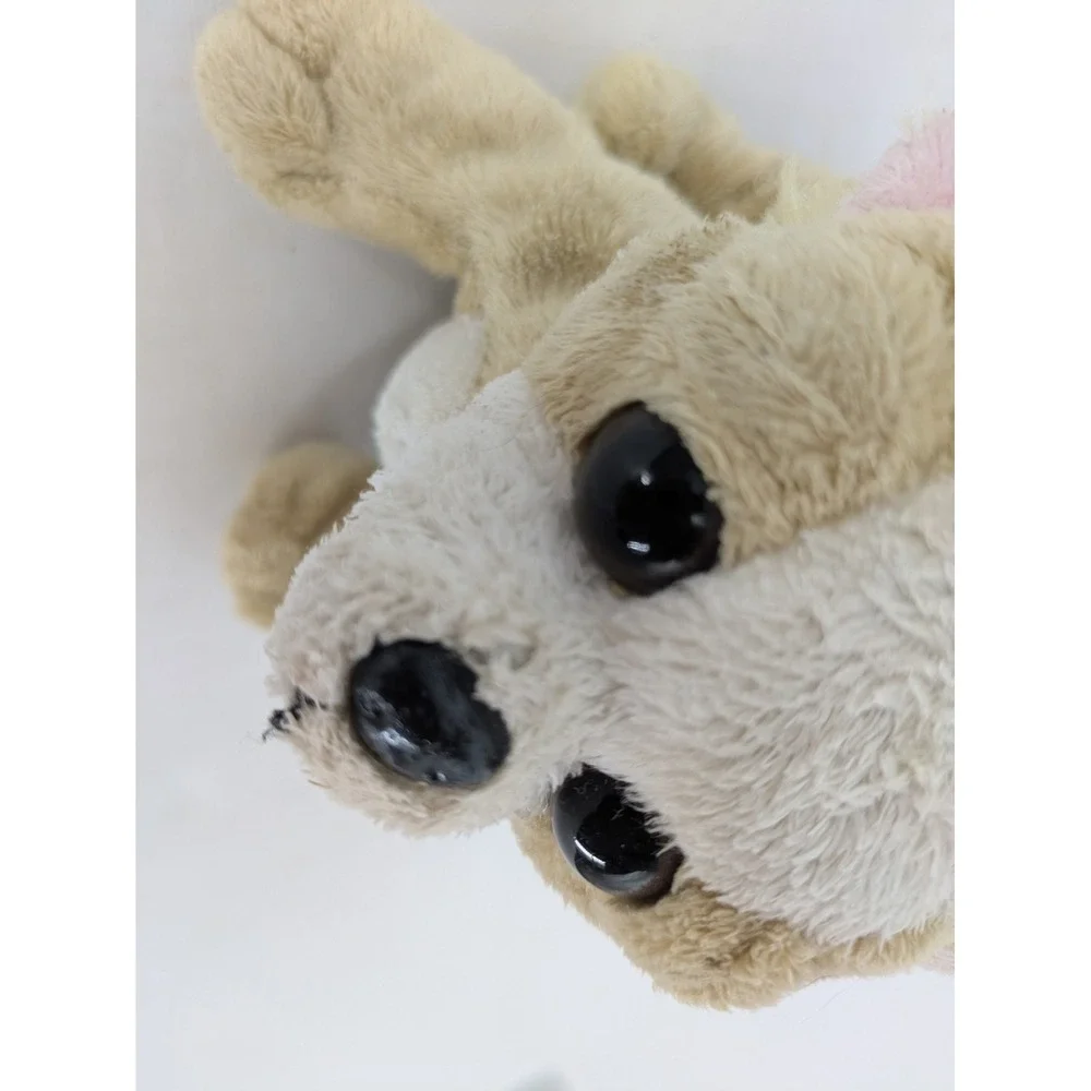 Ganz Lil Kinz Chihuahua Plush Small Tan White HS104 Stuffed Dog Retired No Code